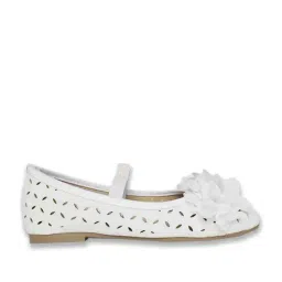 Pantaloons Junior White Mary Jane Shoes-picture-0