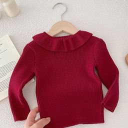 LULU & SKY Polka Dot Slit Sleeve Top-picture-38