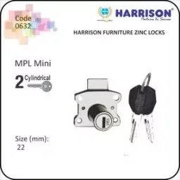 Harrison MPL Mini Security System Locks with 2 Keys0632 image 2