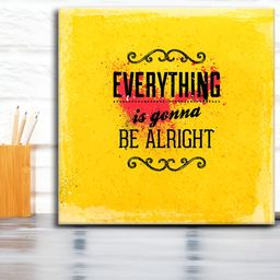 OLIVE TREE Yellow & Black 1 Piece Other Wall Art-picture-20
