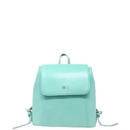 Tohl Belmont Blue Leather Medium Backpack-37