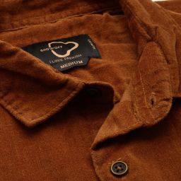 showoffff SHOWOFF Camel Brown Regular Fit Shacket image 4