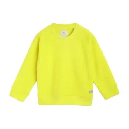 Cherry Crumble By Nitt Hyman Kids Yellow Regular Fit Sweatshirt-image-28
