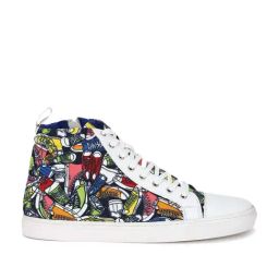 Forever 21 Men's White Ankle High Sneakers-image-95
