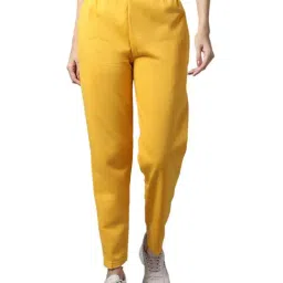 Vimal Jonney Yellow Regular Fit Trackpants-picture-38