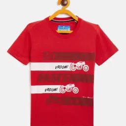Duke Kids Red Printed T-Shirt-picture-14