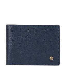 PERQUISITE Navy Casual Leather Bi-Fold Wallet for men-30