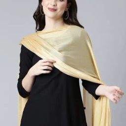 TWIN BIRDS Golden Plain Shawl-picture-41