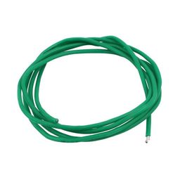 High Quality Ultra Flexible 10AWG Silicone Wire 5 m (Green) image 1