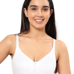 Amante White Cotton Full Coverage Bra-picture-14