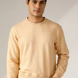 MODERN CREW Ace Luxe Men Solid Relaxed Fit Sweatshirt-image-42