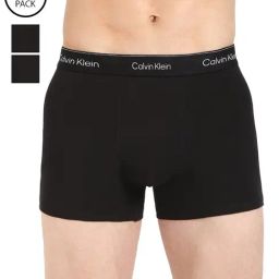 CALVIN KLEIN JEANS Men's Multicolor Trunk - Pack of 3-picture-29