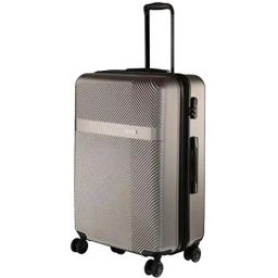Nasher Miles Fifth Avenue Expander HardSide Polycarbonate Checkin BottleGrey 24 Inch|65CM TrolleyBag-image-75