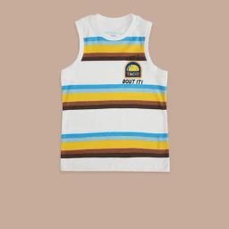 Pantaloons Junior Multicolor Cotton Striped T-Shirt-picture-7