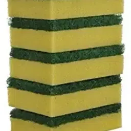 Brite Guard Polyester Multipurpose Scrub Sponge (Green, 30-Piece)-picture-45