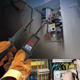 Metravi Two-pole Voltage Tester with LCD display and LED signaling ±3% Black, PRO-ELEC+ image 4