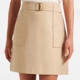 Forever New Beige Mini Skirt-image-41