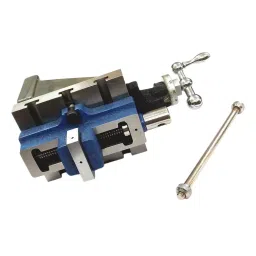 Buyohlic International Milling 125x100 mm Fixed Base Vertical Slide & 50 mm Self Centering Vise Vice-45