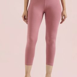 Go Colors Mid Rise Cropped Leggings-picture-5