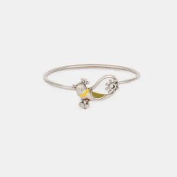 Shaya 92.5 Sterling Silver Paakhi Round Bracelet for Women-image-82