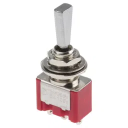 RS PRO Toggle Switch Panel Mount On-Off-On SPDT Solder Terminal, 7347000P-68