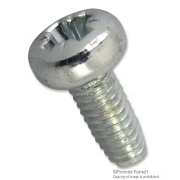 TR FASTENINGS SCREW, POZI PAN, STEEL, BZP, M3X12,PK100, M312 PRSTTTZ100- (Pack of 100 Pcs)-picture-31