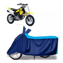 Auto Pearl Two Wheeler Cover for Suzuki DR-Z50 BS6 - Cyan, Blue-image-93
