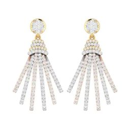 PC Jeweller Darshvi 22 kt Gold Earrings-image-94