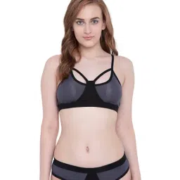 La Intimo Steel Grey Mermaid Bra & Bikini Panty-image-96
