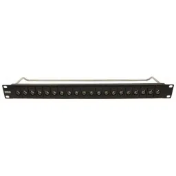 RS PRO BNC 20 Port Loaded Rack Patch Panel 1U Rack Height, 2522985-14