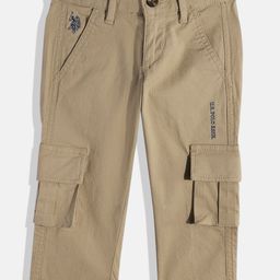 U.S. Polo Assn. Kids Boys Regular Fit Cargos-image-51
