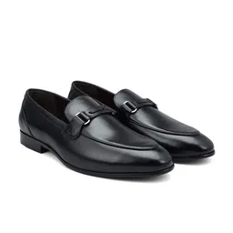 ROSSO BRUNELLO Men Leather Formal Loafers-picture-1