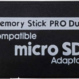 tcos tech mdanigames Micro Sd Sdhc Tf To Memory Stick Ms Pro Duo Card Reader Psp Adapter Converter, micro usb image 1