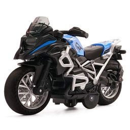AKN TOYS Pull Back Motorcycle Toy With Music and Lights (Color May Vary)-26