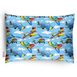 Baby of Mine Premium Baby Infant Pillow for Kids Age 1 Year To 5 Years - Imported Super Soft Fabric - Sky Planes Print-image-75