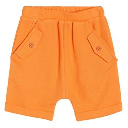 MINI KLUB Cotton Solid Shorts - Orange-image-27