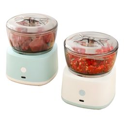COZY VIBES kitchen accessories portable USB wireless electric baby food processor for home kitchen minced meat carrot onion - PACK OF 1 - COLOR MAY VARY-21
