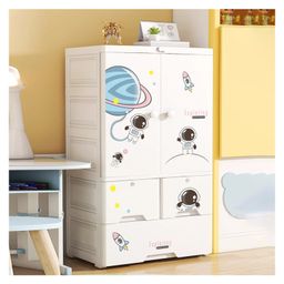 R for Rabbit High Storage Capacity Space theme Organiser - White-13