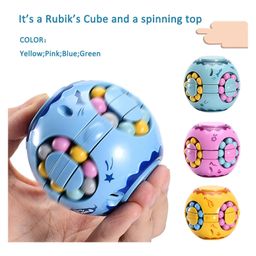AKN TOYS Rotating Spinner Mini Puzzle Ball Toy , Stress Buster Brainstorming Cube L Toys- PACK OF 1- COLOR MAY VARY-18