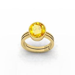 GenZcomplex Yellow Brass Finger Ring-17