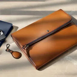 Lapis Bard Coganc Ducorium Leather Bexley 13-inch Laptop Sleeve-10