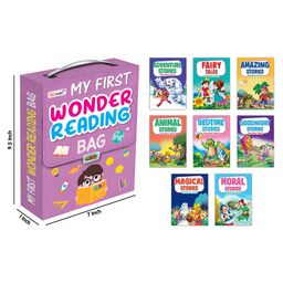 gowoo My first Wonder Reading Bag : Children's adventure story collection, My first learning book, Story reading collection for kids Adventure, Magical, Moral, Fairy &more|Set of 8 stories book image 2