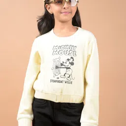 Crimsoune Club Girls Self Design Sweatshirt-image-29