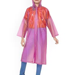 BAESD Kids Waterproof Long Rain Jacket-image-40