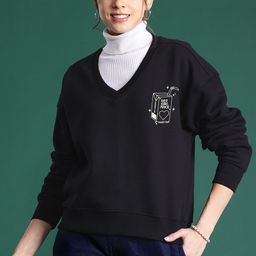 DressBerry Women Solid Sweatshirt-image-74