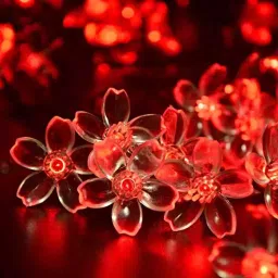 X4Decor 42 Led Silicon Flower Led Light Red-image-77