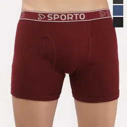 Sporto by Macho Pack Of 4 Short Trunks-picture-46