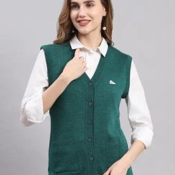 Monte Carlo Green Wool Cardigan-picture-22