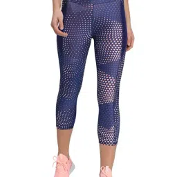 Puma Blue & Pink Printed Tight Fit Capris-picture-13