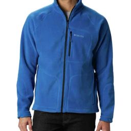 Columbia Men Blue Fast Trek II Full Zip Fleece Jacket-image-89